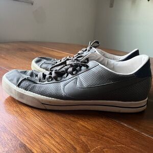 Nike Sweet Classic leather low-top sneakers in grey